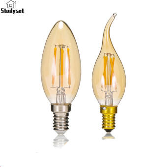 Studyset Trong Kho C35 E14 dây tóc hoài cổ Bóng Đèn LED Đèn Đèn nến Đèn Chùm đèn ban đêm Cho Trong Nhà Trang Trí Nội Thất