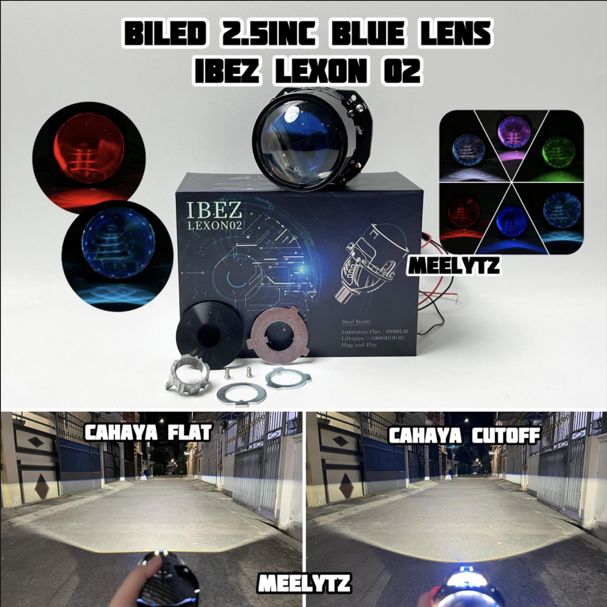 Ibez Lexon 02-biled 2.5inc blue lens Harga 390,000 rupiah*Gratis Ongkir