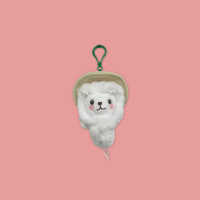 Mr.Merlion With Safari Hat Exclusive Plush Keychain