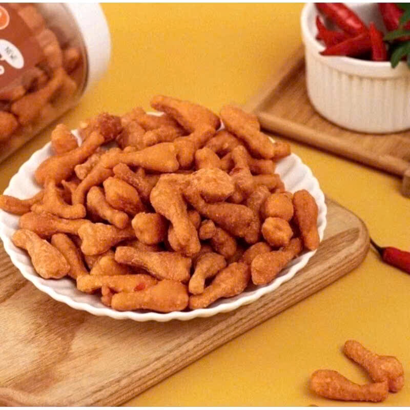 Quẩy đùi gà cay giòn[Hàng date mới] 300G - Snack food đồ ăn vặt thơm ngon