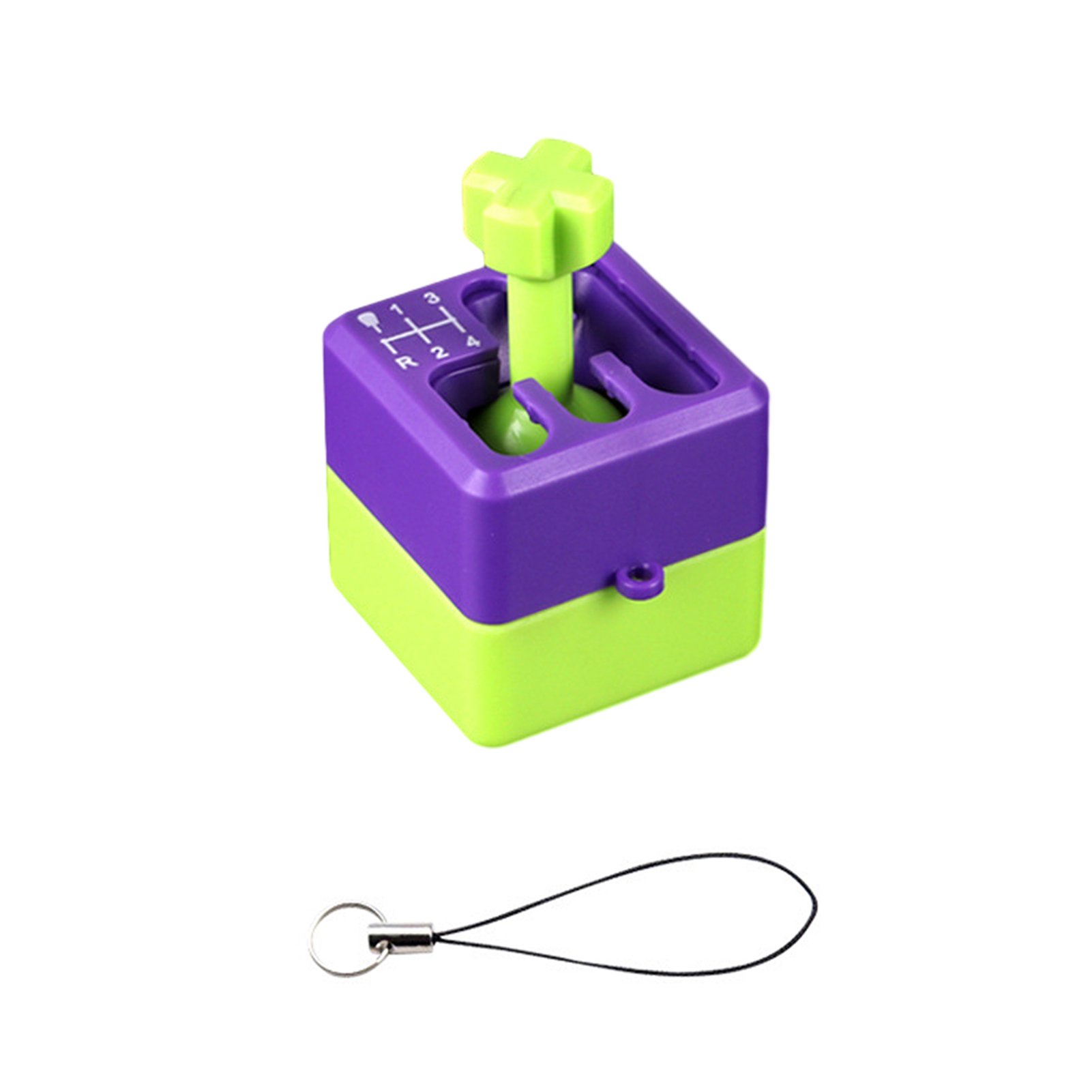 microgood Mini Car Transmission Gear Fidget Toy with Key Ring Relieve