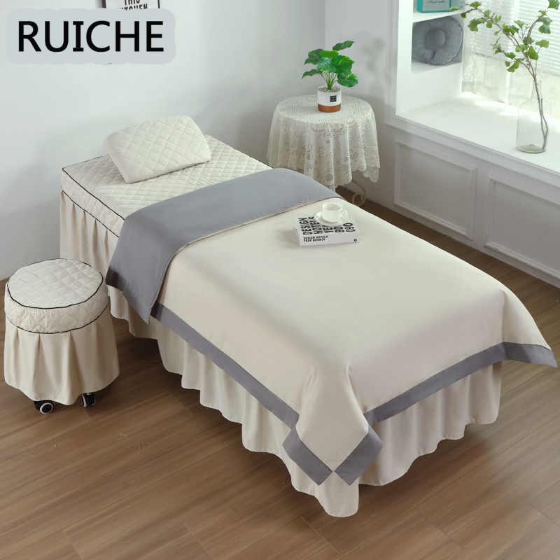 RUICHE 4กุหลาบสถาบันความงามแผนกผ้าห่มหมอนนวดสปาแผ่นเตียงปลอกหมอนโซฟากรณีปกผ้านวมแผนกร้านเสริมสวยคลับ ราคา 798 บาท*ส่งฟรี