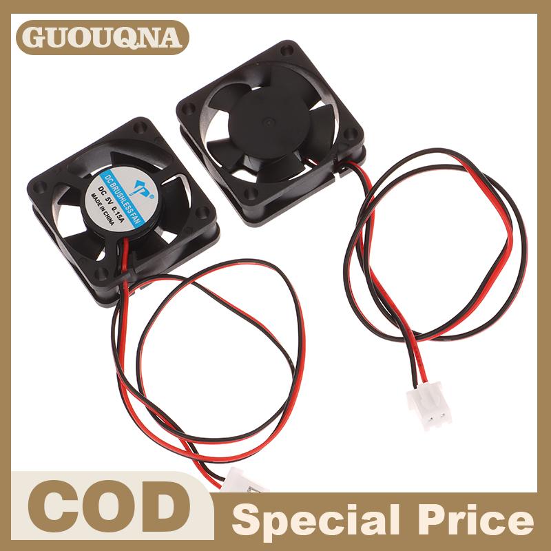 GUOUQNA พัดลม3010 5V 24V 30x30x10mm, พัดลมระบายความร้อนขนาดเล็ก2Pin พัดลมไร้แปรงพัดลมหม้อน้ำสำหรับเครื่องพิมพ์3D ราคา 27 บาท*ส่งฟรี