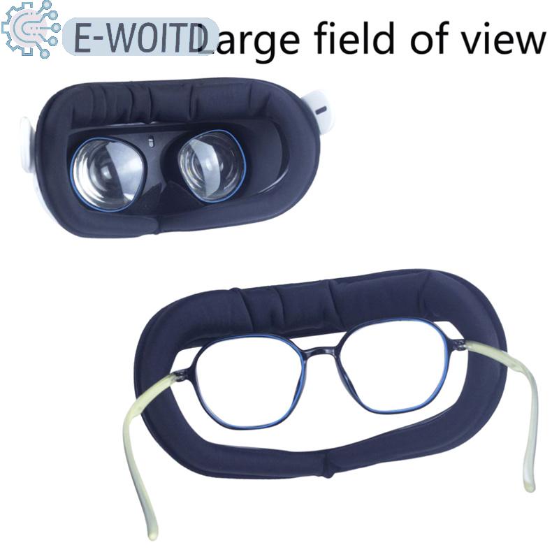 E-WOITD พัดลมระบายความร้อนสำหรับ Oculus Quest 2 Face หมอนอิงปรับได้แผ่นอินเตอร์เฟซที่สะดวกสบายบรรเทาเลนส์หมอกและลมร้อน ราคา 198 บาท*ส่งฟรี