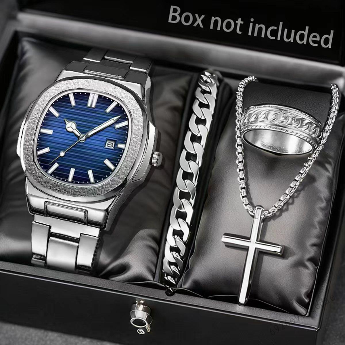 ชุดนาฬิกาคู่รักแฟชั่น - นาฬิกาสร้อยข้อมือสตรีบุรุษ ราคา 111 บาท*ส่งฟรี