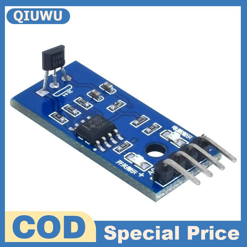 QIUWU Lm393 3144 tốc độ động cơ đo lường hội trường Mô-đun cảm biến độ chính xác cao cho robot dự án Giá 54,208 Đồng*Miễn phí vận chuyển