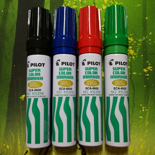 [FPS FairPriceSupplies] Pilot SuperColor Jumbo Marker SCA6600 - Wide & Broad / No Xylene or Standard