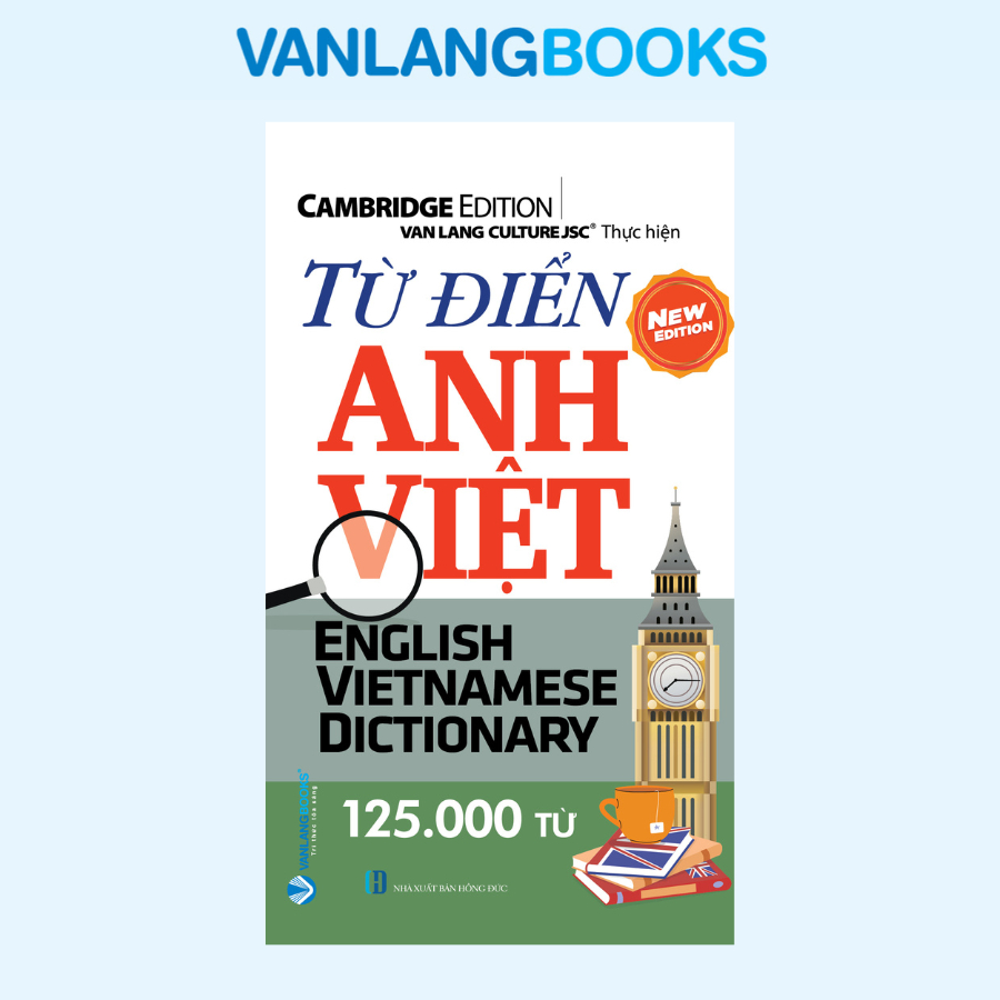 Sách - Từ Điển Anh Việt 125000 Từ (Tái bản 2025) - Văn Lang