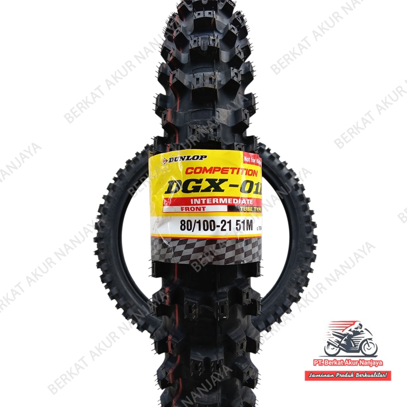 DUNLOP DGX01 80/100-21 Ban Luar TUBETYPE (Non Tubeless) Ban Depan Motor Off-Road KLX CRF WR Harga  584,000 Ringgit*Penghantaran Percuma