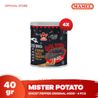 Mister Potato Crisps Ghost Pepper Original 40gr - 4 Pcs