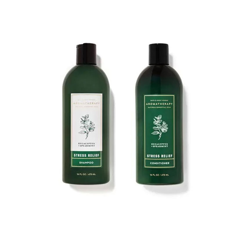 Buy Bath & Body Works : BUNDLE DEAL!!! Aromatherapy Stress Relief - Eucalyptus Spearmint Shampoo and Conditioner - Bath and Bodyworks Singapore