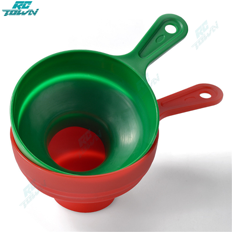 Folding Telescopic Funnel For Wide Mouth Regular Jars Kitchen Tool Accessories - ยี่ห้อ RCtown ราคา 43 บาท*ส่งฟรี