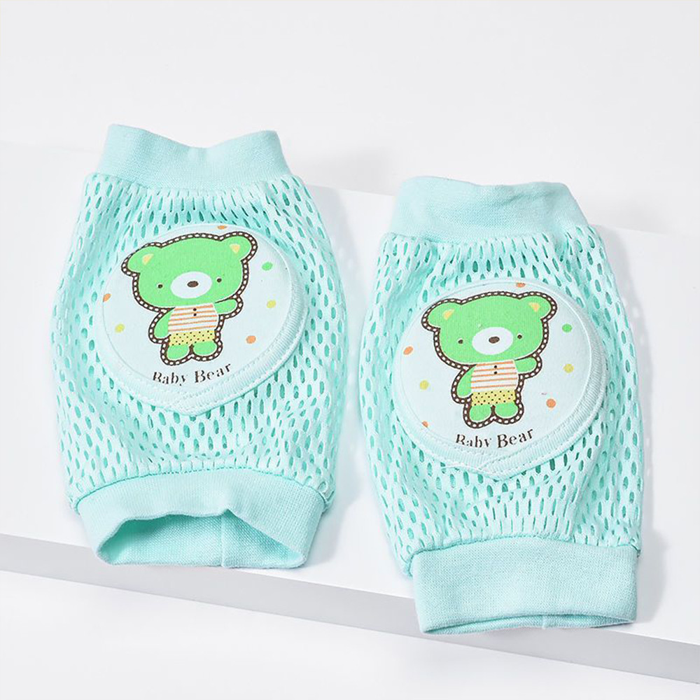 Baby Knee Pads Elbow Pads Kids Crawling Protection Knee Anti-skid Equipment Pelindung Bayi Cute Leg Protector