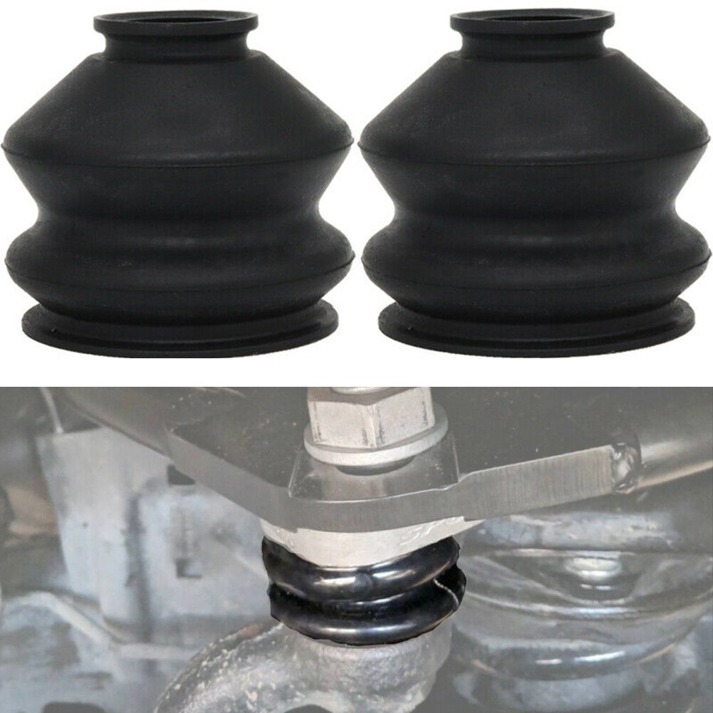 [Phong cách thời trang tự động] 2X bọc giày cao cổ bụi khớp tròn xe hơi cho tay lái hệ thống treo 14 26 32mm