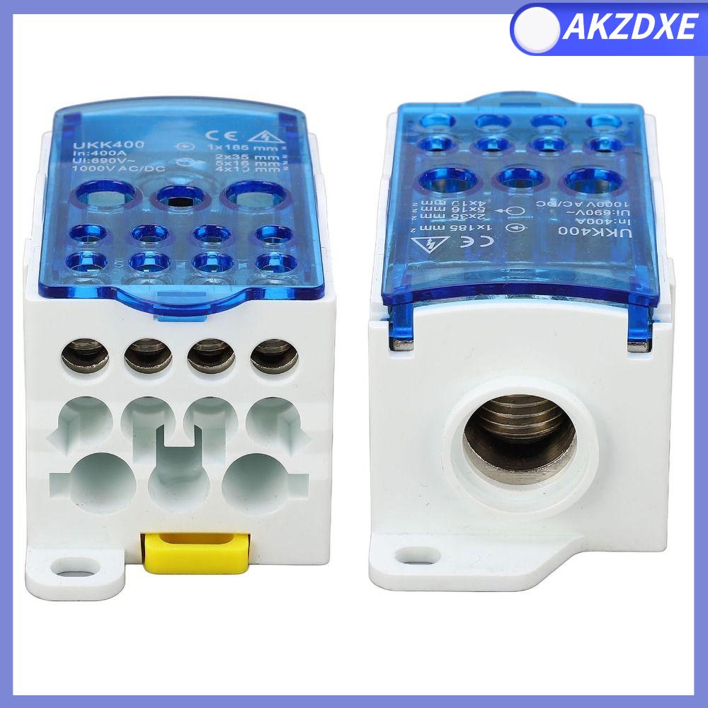 AKZDXE 400A Hộp nối khối đầu cuối 690V Đỏ Xanh Dương Vàng Xanh Lá Phân phối điện năng toàn cầu Phổ quát Hộp nối đường chính Tủ phân phối điện