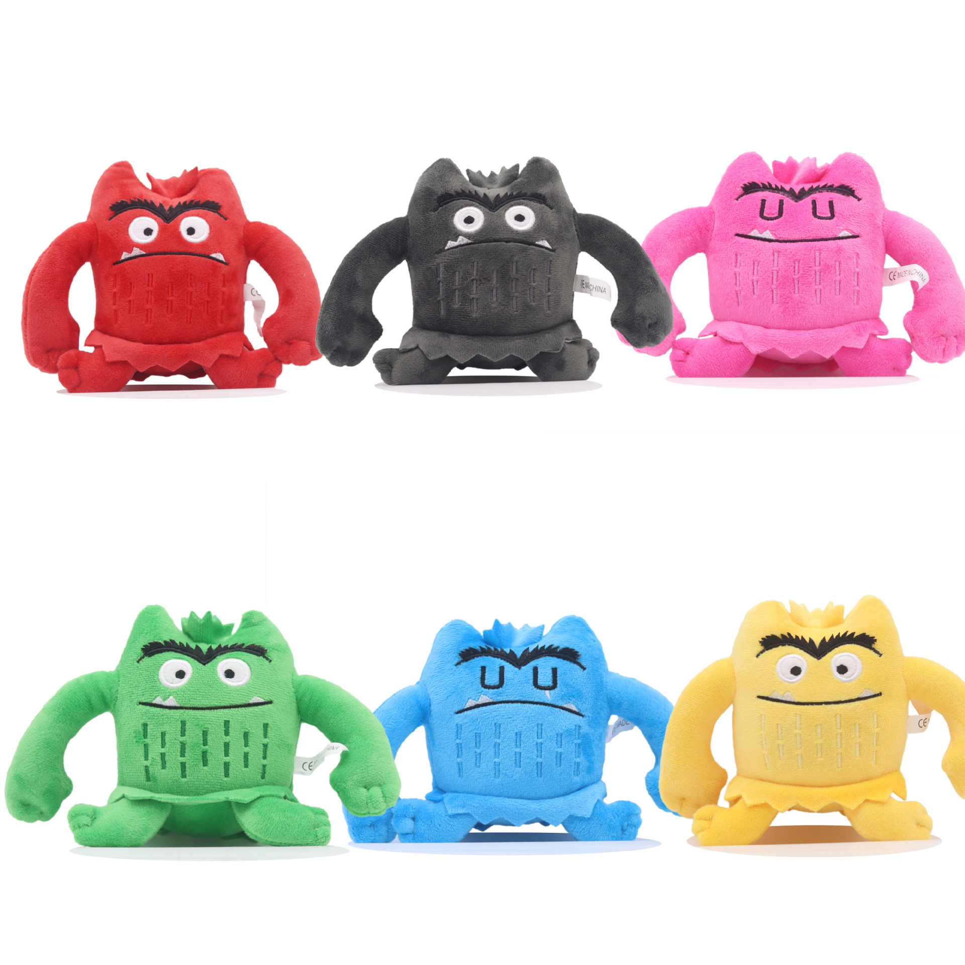 Free Shipping New The Color Monster My Emotions Little Monster Plush Toy Children's Doll