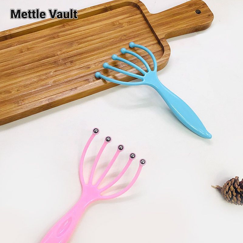 Mettle Vault Head Massager Claw for Relaxing Brain and Scalp Massage ราคา 10 บาท*ส่งฟรี