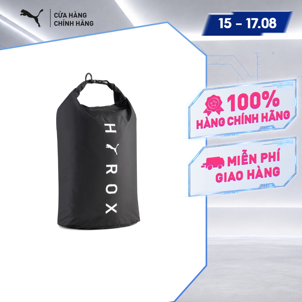 Túi Thể Thao Tập Luyện PUMA Unisex x HYROX Drybag Black Màu Đen