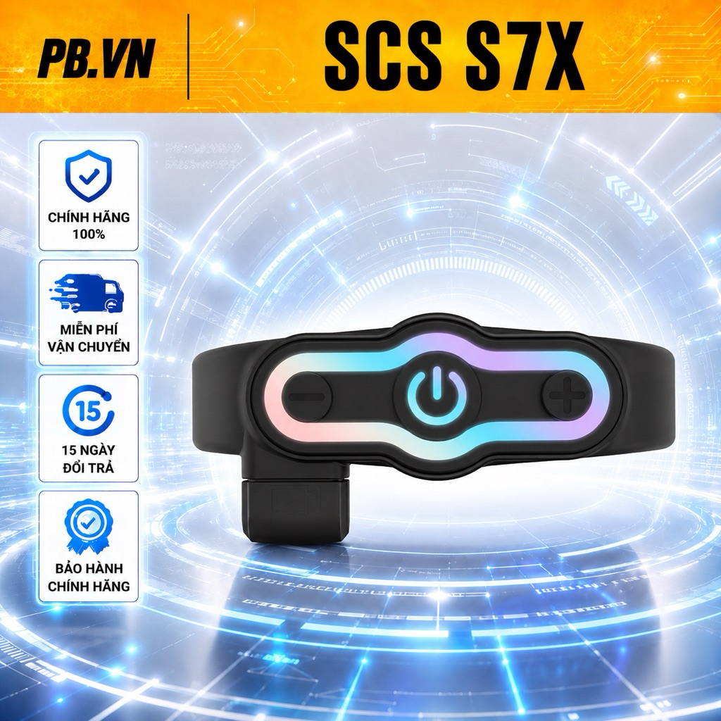 Tai Nghe Solo SCS S7x Dành Cho Mũ Bảo Hiểm Đi Xe Motor
