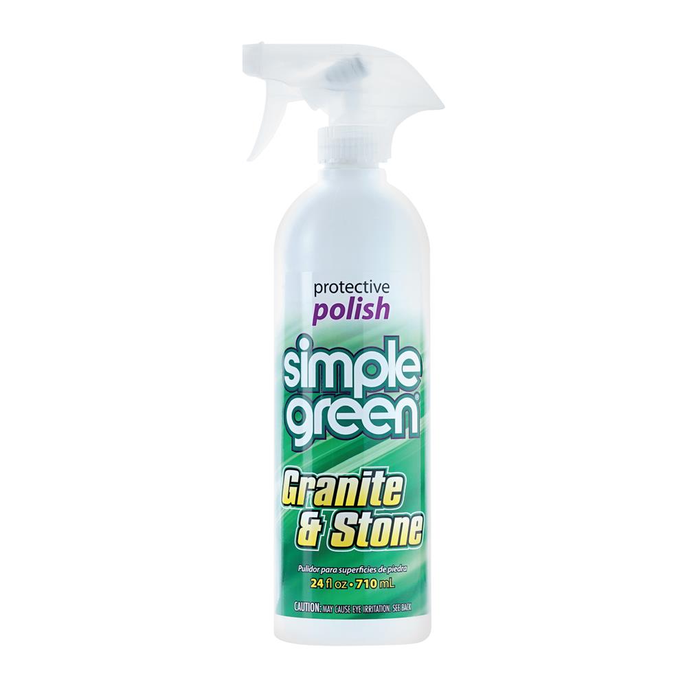 น้ำยาทำความสะอาด สเปรย์ขจัดคราบไขมันและสิ่งสกปรก Premium High Quality ! เคลือบเงาหิน SIMPLE GREEN 710 มล. STONE CLEANER AND POLISH SIMPLE GREEN 710ML น้ำยาคุณภาพสูง ราคาถูก เก็บเงินปลายทางได้ [พร้อมส่ง]