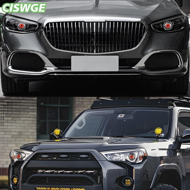 [CISWGE Auto] Xe Devil Eye Led Đèn Pha 6 chế độ ánh sáng thấp kiểm soát bầu không khí trong xe phổ ống kính xe máy Đèn pha - Thương hiệu CISWGE Giá 306,342 Đồng*Miễn phí vận chuyển