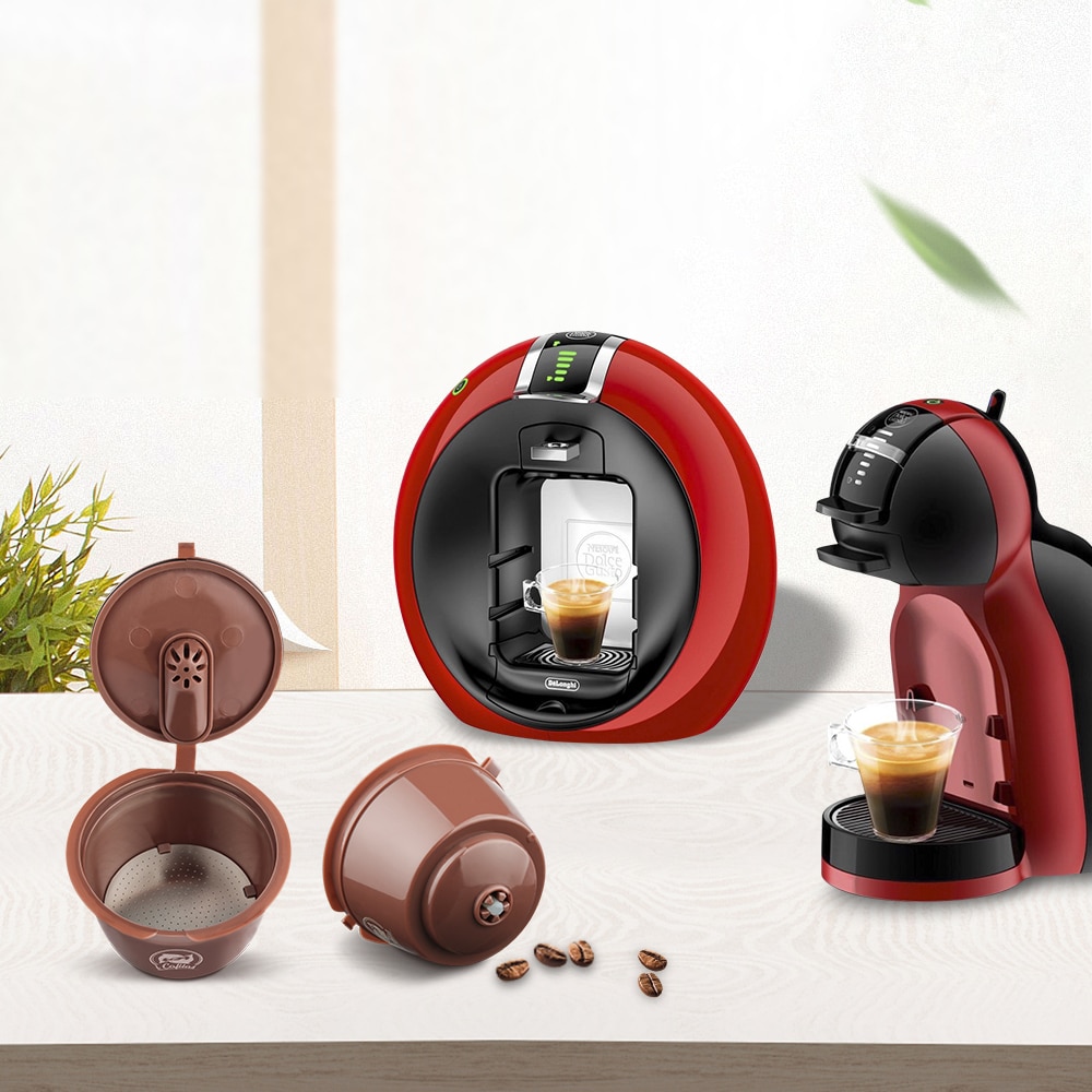 【Must-Have Accessories】 Icafilas For Dolce Gusto Reusable Crema Coffee Capsule Cappuccino Filters Compatible With Nescafe Dolci Gusto Machine