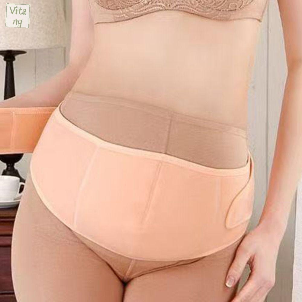 VITANG Vòng eo có thể điều chỉnh Đai hỗ trợ cho bà bầu Thiết kế cong Thoáng khí Hỗ trợ bụng cho bà bầu Đa chức năng Quay lại Dây đeo thể thao chăm sóc trước khi sinh Phụ nữ