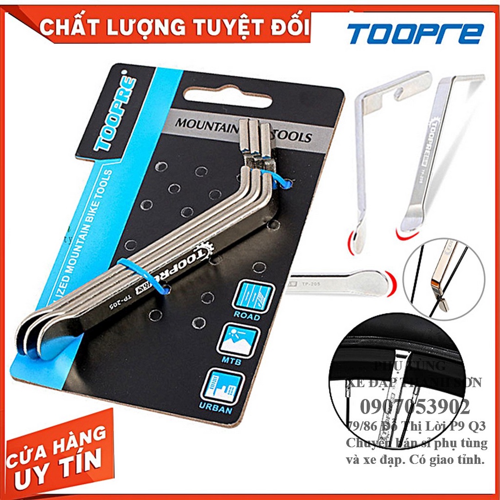 Dụng cụ móc lốp xe đạp Toopre cao cấp, Nạy vỏ xe đạp Toopre