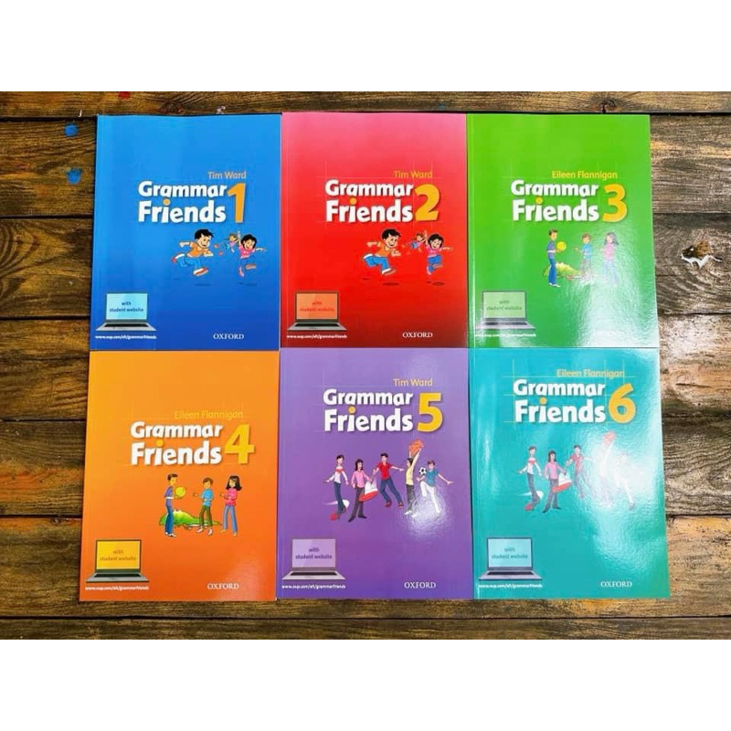 Trọn Bộ Ngữ Pháp Tiếng Anh Grammar Friend 1,2,3,4,5,6 Bộ Nhập