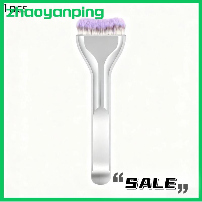 zhaoyanping 1 2pcs siêu mỏng Foundation bàn chải tổng hợp lông ứng dụng chính xác cho kem lỏng streak-miễn phí tất cả các loại da công cụ - 7