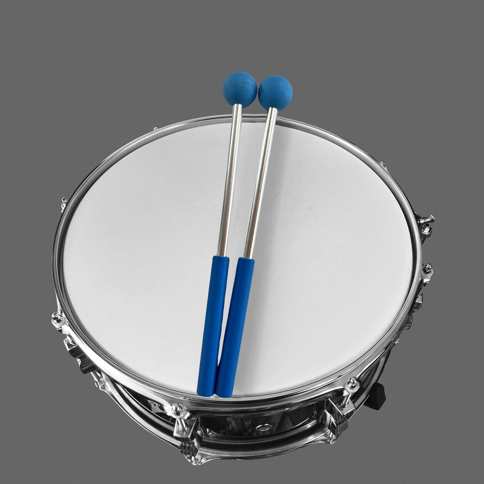 Baoblaze 2x Percussion Drumsticks Aluminum Rod for Glockenspiel Xylophone