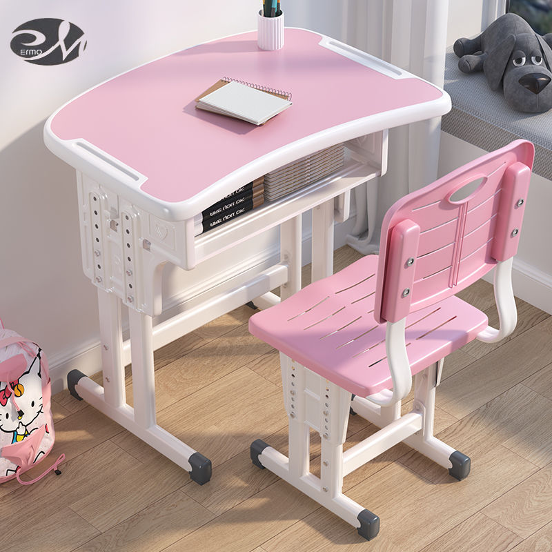 Student desk, chair, children's study table, simple writing table, student desk set ราคา 2,545 บาท*ส่งฟรี