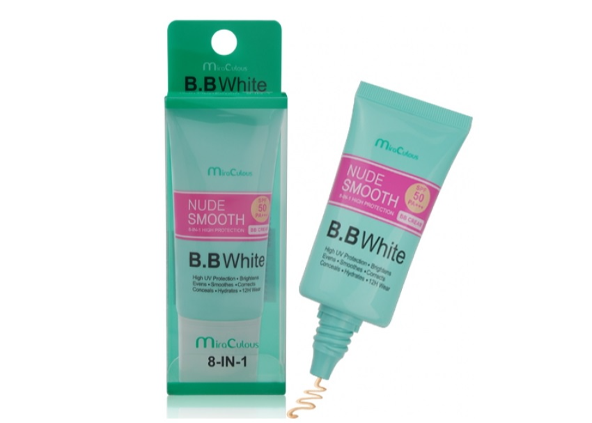 Kem Nền Trắng Da Chống Nắng Siêu Mịn MiraCulous BB White Nude Smooth SPF 50 PA+++ 20ml Hàn Quốc - SẢN PHẨM RẤT ĐƯỢC ƯA CHUỘNG TRÊN THỊ TRƯỜNG KHÁCH YÊU TRẢI NGHIỆM THỬ NHÉ SẢN PHẨM TỐT CHẤT LƯỢNG CAO