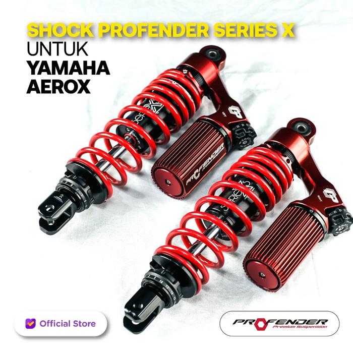 PROFENDER SHOCKBREAKER BELAKANG TIPE X SERIES UNTUK AEROX Harga 9,260,000 rupiah*Gratis Ongkir