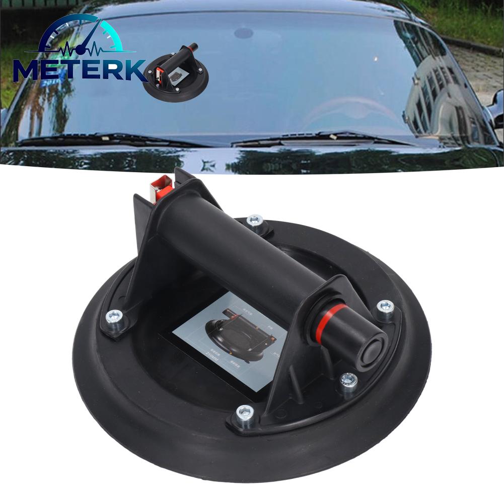 Meterk Vacuum Suction Cup Stainless Steel Body Glass Lifting Suction Cup Red Line Security Indication Rugged Construction 21cm 200kg Force for Metal for Marble Giá 633,000 Đồng*Miễn phí vận chuyển