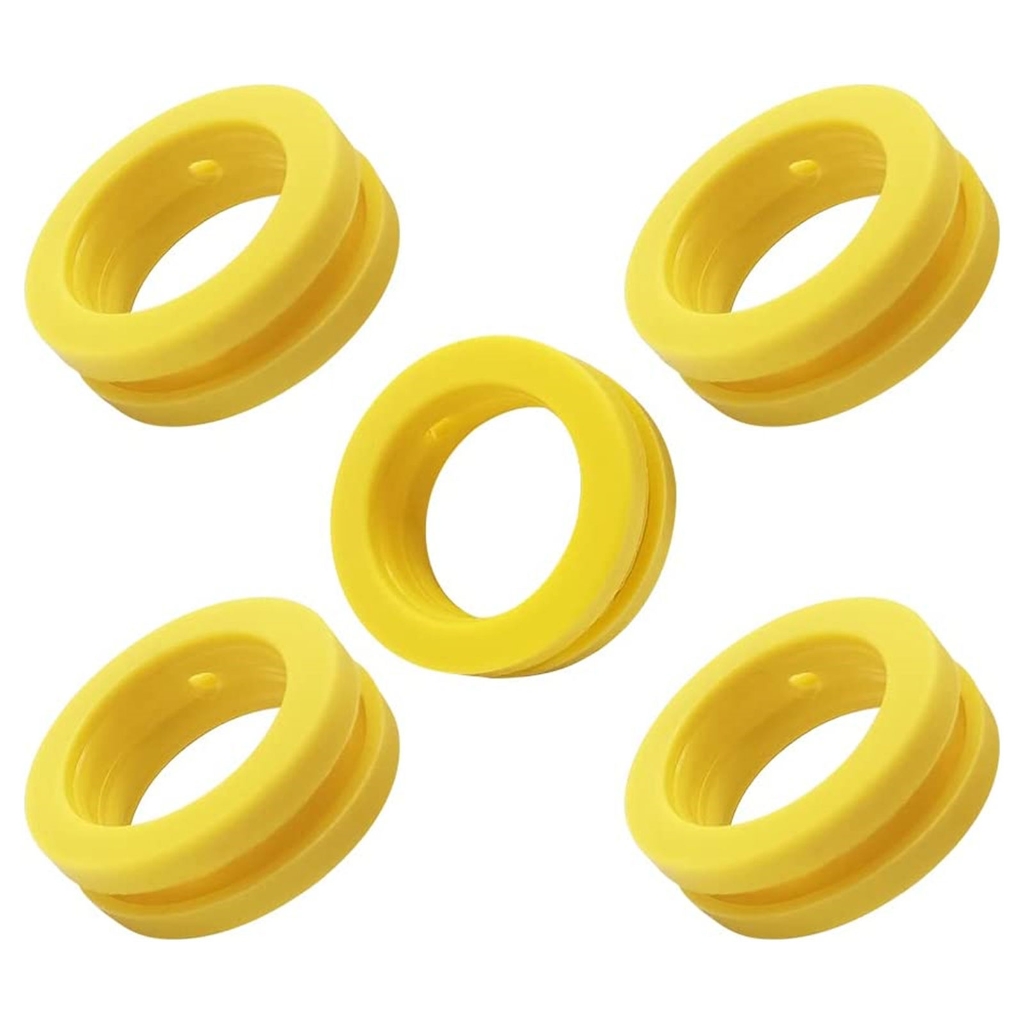 ✪ 5 gói Gasket lacement Gasket Nhẫn Vòng đệm lacement miếng đệm Nhẫn chất liệu silicon Nguồn cung cấp không khí vòi phun