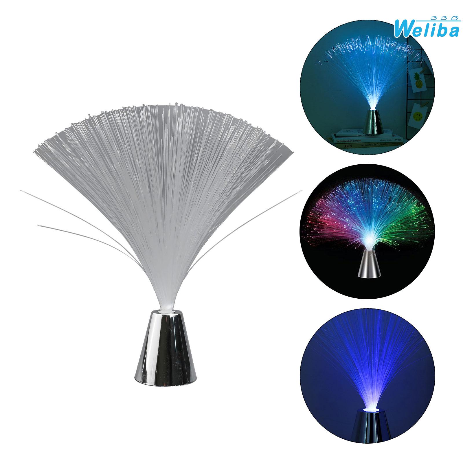 【Weliba】 Enhance Your Nights with LED Fibre Optic Lamp Color Changing Starry Fountain [New Home Products Hot Sale] ราคา 184 บาท*ส่งฟรี