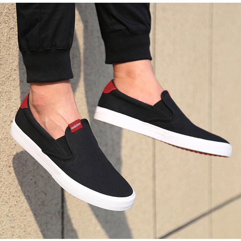 >> SO SÁNH GIÁ GIÀY ADIDAS CHÍNH HÃNG | Shopee Lazada Sendo Tiki 78 Adidas Giầy Nam 2020 Năm Mẫu Mới Chính Hãng Mùa Hè Giày Lười Một Giày Lười Lười Giày Giày Đế Bằng Giày Vải Bố