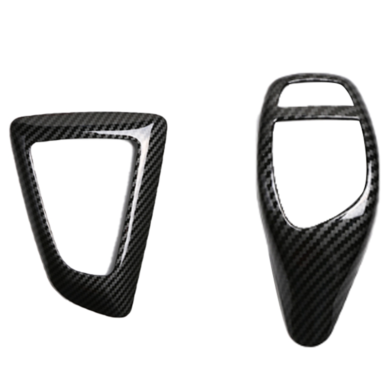 (ZGYD) Car Interior Accessories ABS Gear Shift Cover Trim Car Stickers for F30 F20 F25 F26 F15 F16 F10 F07 F34 3Gt 5Gt Series