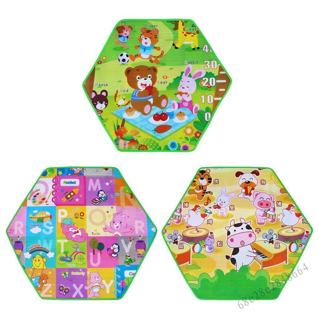 Hexagon+Baby+Crawling+Mat+-+Soft+Waterproof+Anti-Slip+Play+Mat+cho+trẻ em+Giáo dục+đàn hồi+