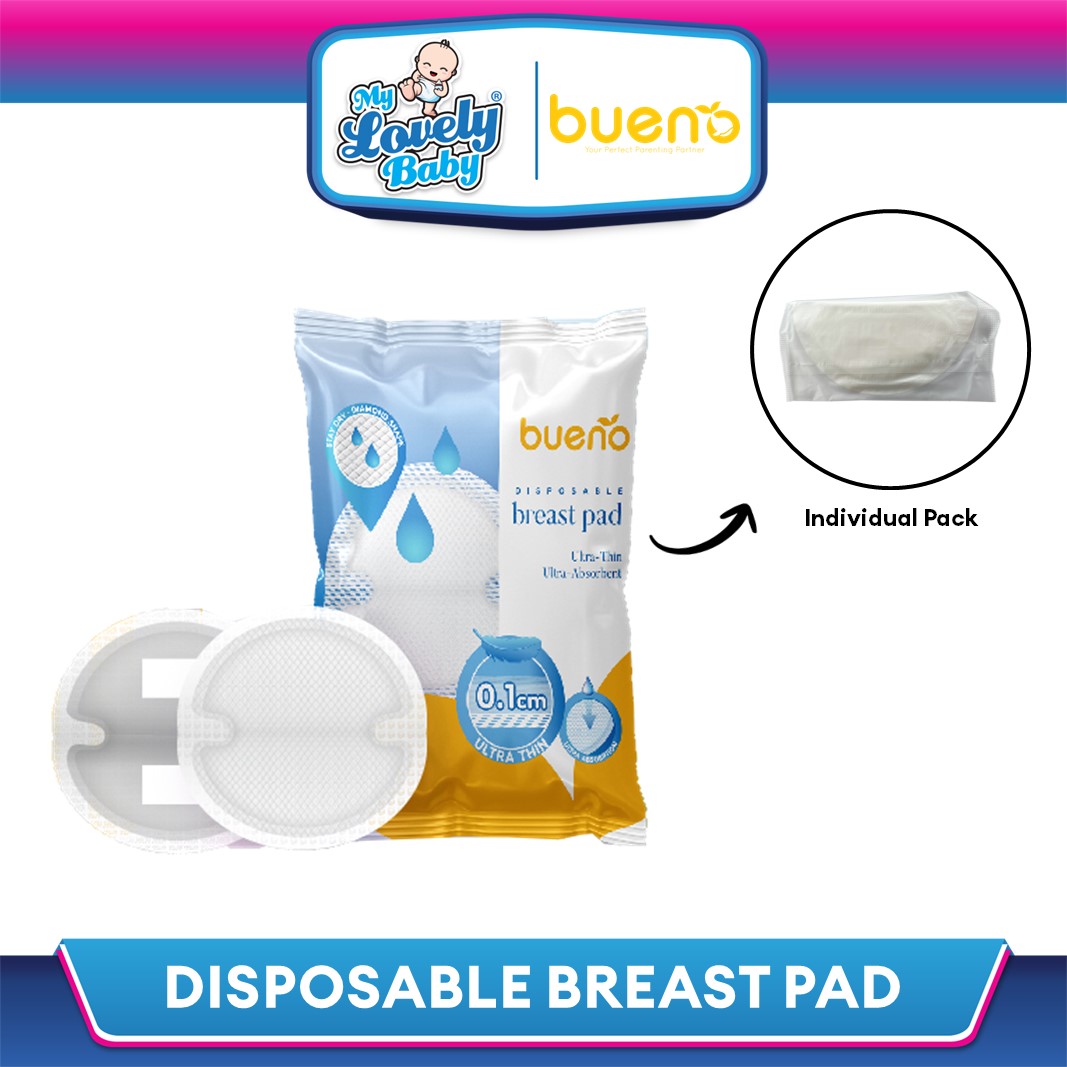 Bueno Ultra Thin Disposable Breast Pad - 30pcs