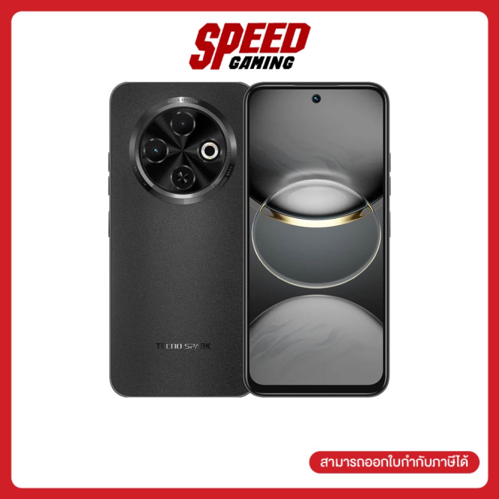 [ผ่อน0% สูงสุด20 ด.]TECHNO SPARK 30C Mediatek Helio G81 (Orbit Black) Smartphone (โทรศัพท์มือถือ) By Speed Gaming ราคา 4,490 บาท*ส่งฟรี