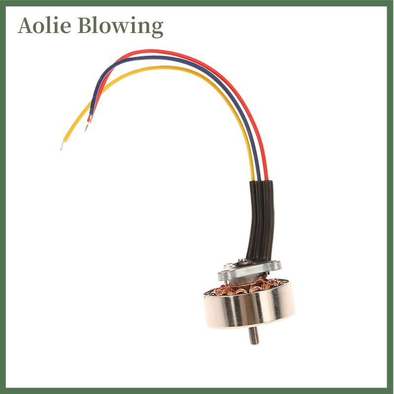 Aolie 1S-2S 3.7V 7.4V 15000KV Nhỏ 14Mm 3-Giai Đoạn Động Cơ Không Chổi Than Tốc Độ Cao 1.5Mm Trục Cho RC Bay Không Người Lái Quạt Tản Nhiệt Động Cơ