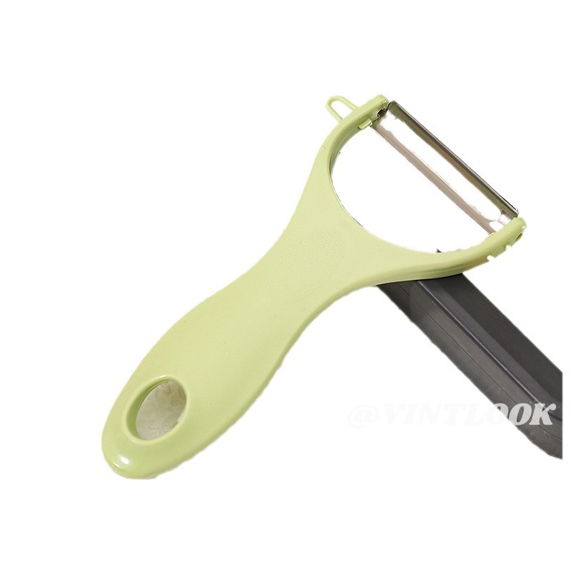 VINTLOOK เครื่องปอกเปลือกสแตนเลสสำหรับครัวเรือน - เครื่องมือปอกผลไม้และผักอเนกประสงค์ ราคา 4 บาท*ส่งฟรี