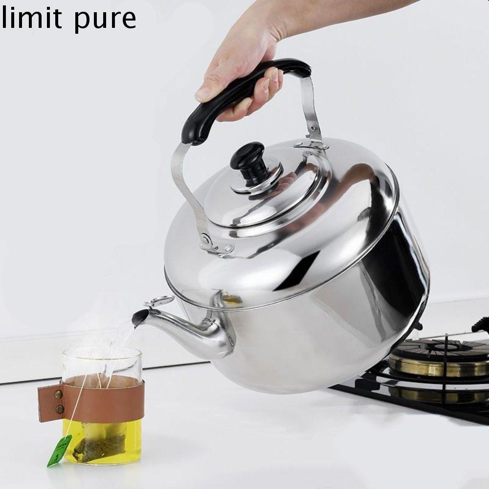 Tay cầm chống bỏng Ấm đun nước inox Vòi chống bụi Sức chứa lớn Ấm đun nước huýt sáo Hộ gia đình 1.6/3/5L Ấm trà  bếp