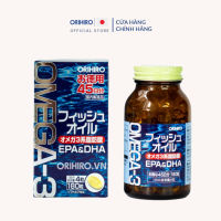 Viên uống dầu cá Omega-3 hỗ trợ tim mạch Orihiro 180 viên