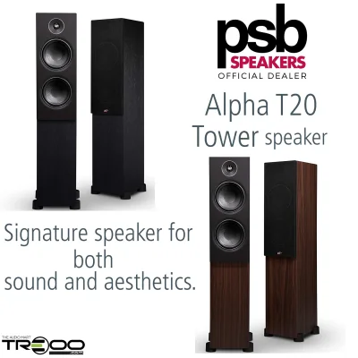 PSB Alpha T20 2.5-Way Passive Floorstanding Speakers
