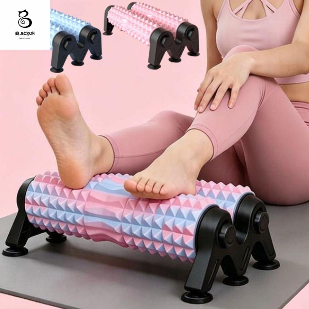 BLACKON Chống trơn trượt Con lăn bọt biển có giác hút Ống đôi Khả năng chịu tải lớn Cột Yoga EVA Thiết bị massage Đa chức năng Que mát-xa cơ bắp Huấn luyện thể lực