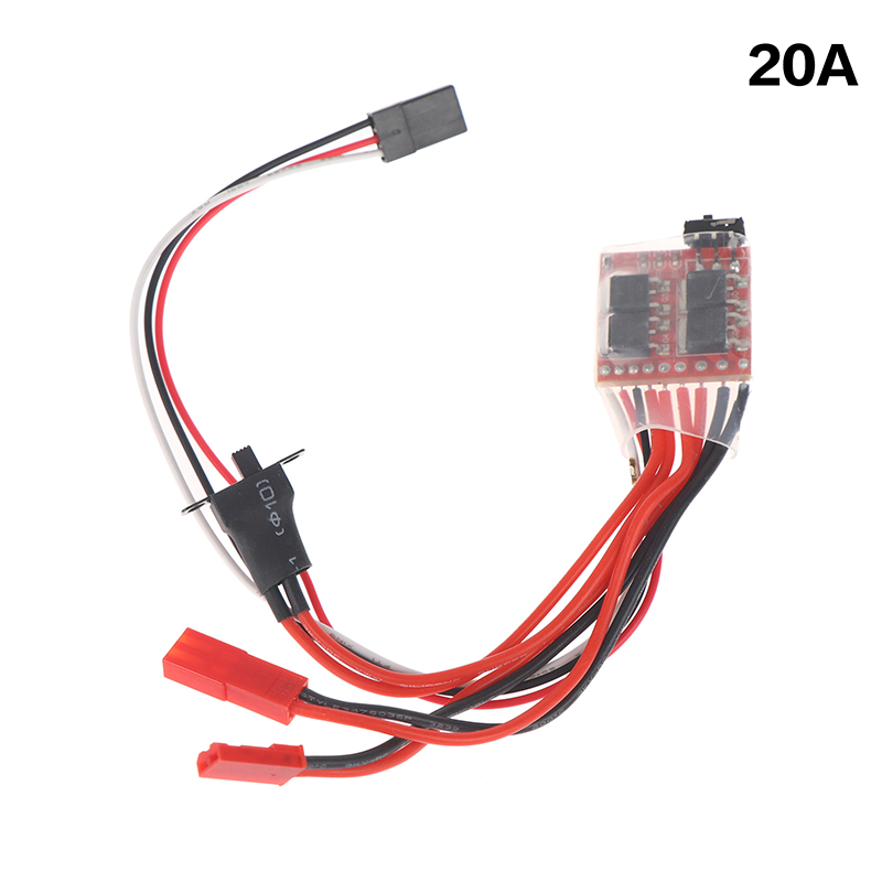 [JIESHENG] Flash Sale Micro ESC 10A 15A 20A 30A chải ESC RC ESC điện tốc độ điều khiển cho Diy Mini 1 16 1 18 1 24 RC Xe thuyền TANK W phanh - 4
