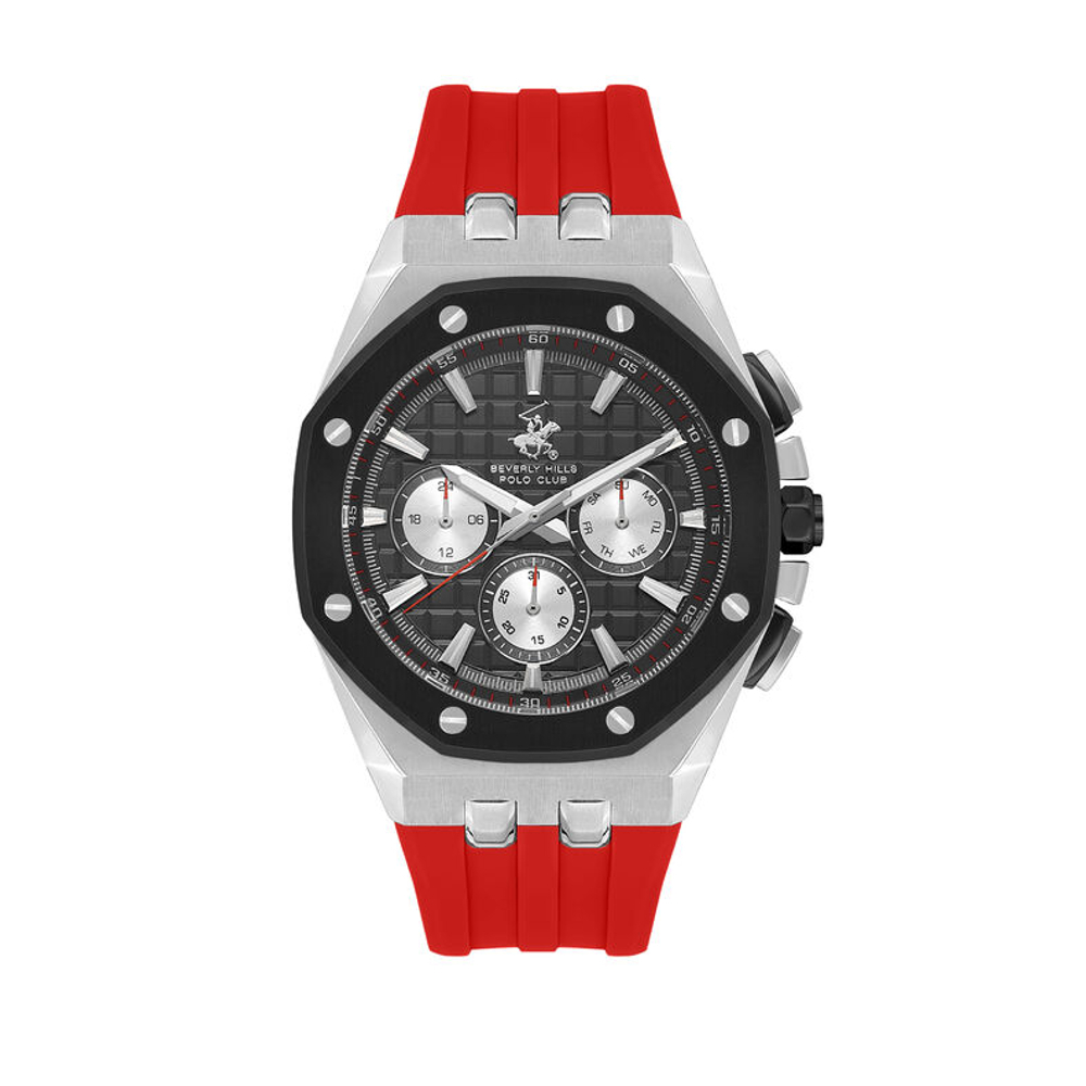Beverly Hills Polo Club BP3624X.358 นาฬิกาข้อมือผู้ชาย สีแดง ราคา 5,323 บาท*ส่งฟรี